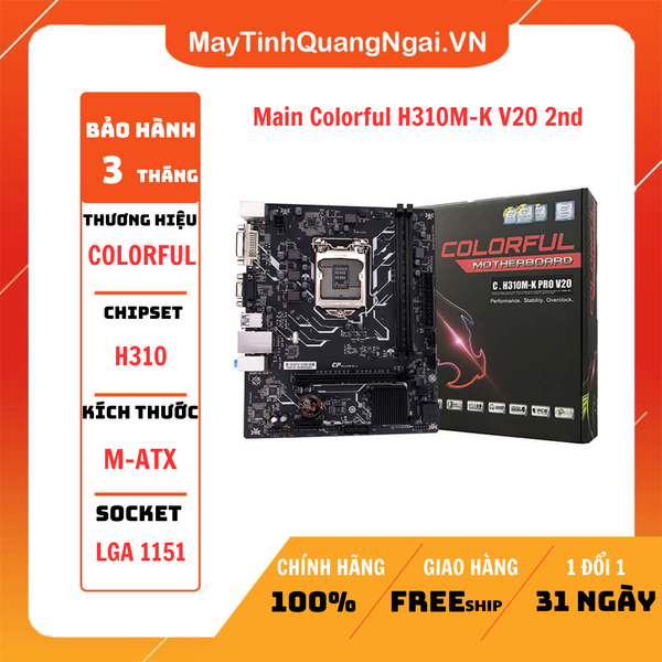 Main Colorful H310M-K V20 2nd