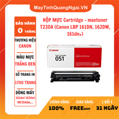 HỘP MỰC Cartridge - maetoner T230A (Canon LBP 161DN, 162DW, 161dn+)