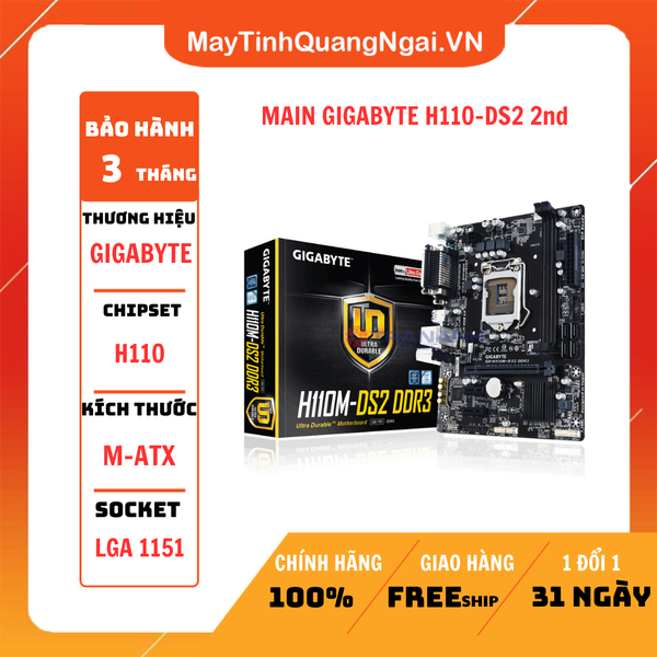 MAIN GIGABYTE H110-DS2 2nd