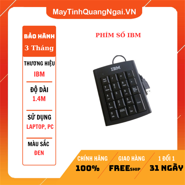 PHÍM SỐ IBM