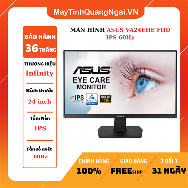 MÀN HÌNH ASUS VA24EHE FHD IPS 75Hz