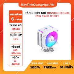 TẢN NHIỆT KHÍ JONSBO CR-1000 EVO ARGB WHITE