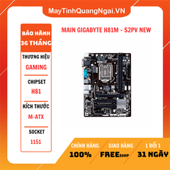 MAIN GIGABYTE H81M - S2PV NEW