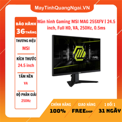 Màn hình Gaming MSI MAG 255XFV | 24.5 inch, Full HD, VA, 250Hz, 0.5ms