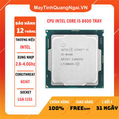 CPU INTEL CORE I5 8400 TRAY