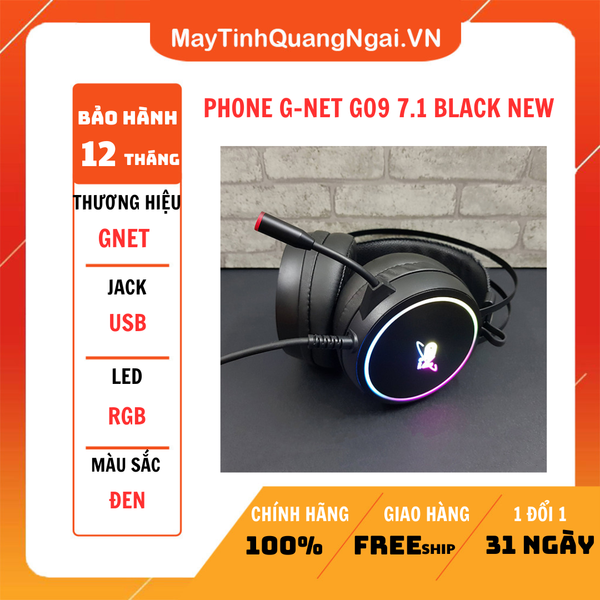PHONE G-NET G09 7.1 BLACK NEW