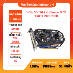 VGA NVIDIA GeForce GTX 750Ti 2GB 2ND