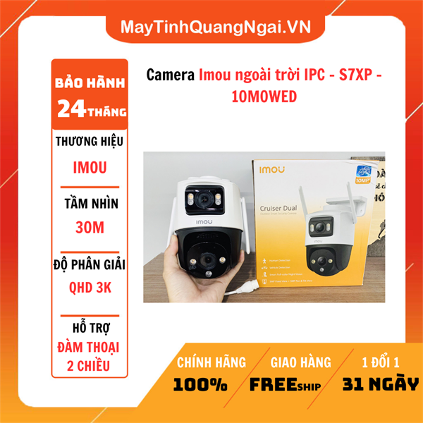 Camera Imou ngoài trời IPC - S7XP - 10M0WED