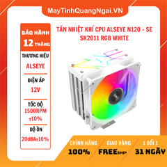 TẢN NHIỆT KHÍ CPU ALSEYE N120WC -S SK2011 RGB WHITE