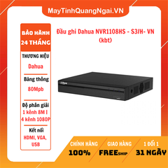 Đầu ghi Dahua NVR1108HS - S3/H- VN (kbt)