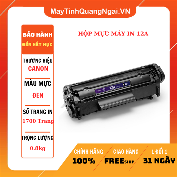 HỘP MỰC MÁY IN 12A