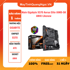 Main Gigabyte X570 Aorus Elite (AMD-SK AM4) Likenew