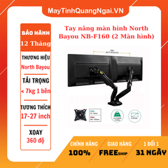 Tay nâng màn hình North Bayou NB-F160 (2 Màn hình)