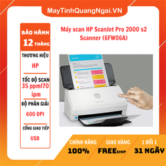 Máy scan HP ScanJet Pro 2000 s2 Scanner (6FW06A)