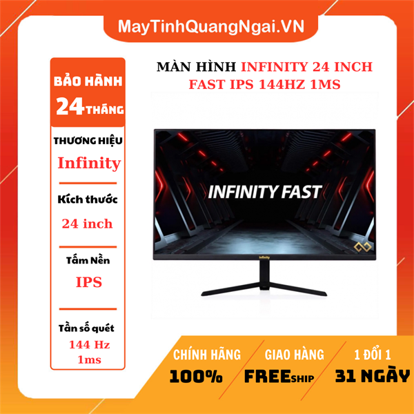 MÀN HÌNH LCD 24 inch INFINITY FAST IPS 144HZ 1MS