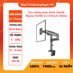 Tay nâng màn hình North Bayou H100 22-35Inch (Đơn)