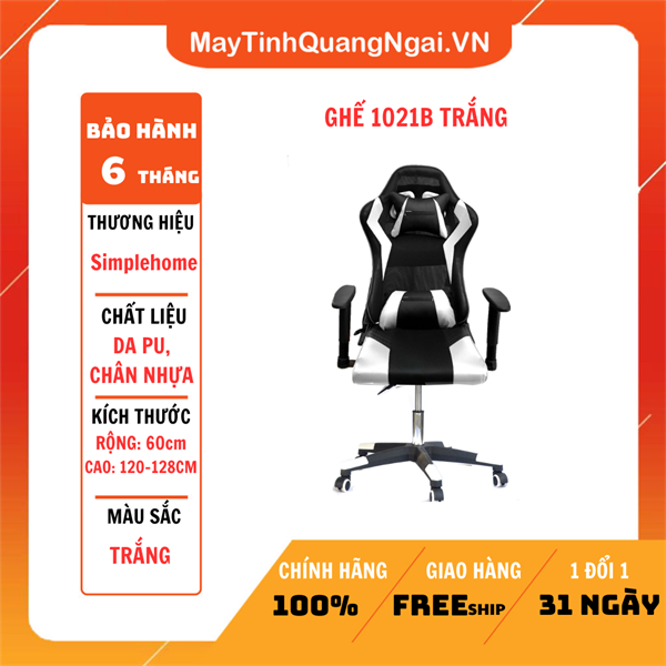 GHẾ 1021B TRẮNG