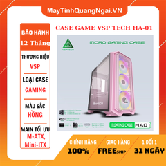CASE GAME VSP TECH HA-01 (MÀU HÒNG)