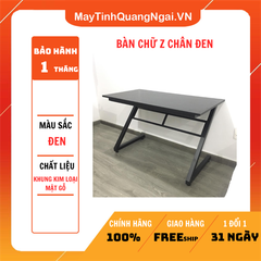 Bàn Chữ Z Chân Đen - Z003