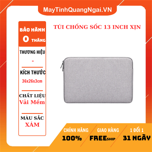TÚI CHỐNG SỐC 13 INCH XỊN
