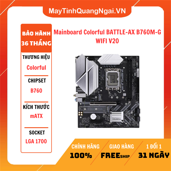 MAIN Colorful BATTLE-AX B760M-G WIFI V20
