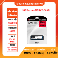 SSD Kingston M2 NMVe 500Gb