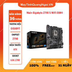 Main Gigabyte Z790 S WIFI DDR4 (Intel Z790/ Socket 1700/ ATX/ 4 khe ram/ DDR4/ 2.5 Gigabit LAN)