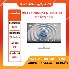 Màn Hình Dell S2725H (27.0 inch - FHD - IPS - 100Hz - 4ms