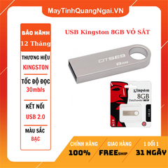 USB Kingston 8GB VỎ SẮT