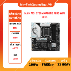 MAIN MSI B760M GAMING PLUS WIFI DDR4