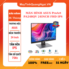 MÀN HÌNH LCD 24 inch ASUS ProArt PA248QV 24INCH FHD IPS (HDMI, Displayport)