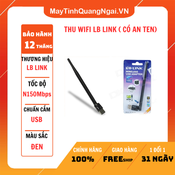 USB WIFI LB LINK ( CÓ AN TEN)