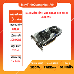 CARD MÀN HÌNH VGA GALAX GTX 1060 3GB 2ND