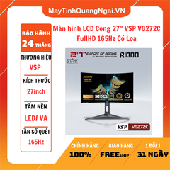 MÀN HÌNH LCD 27 inch Cong VSP VG272C FullHD 165Hz Có Loa