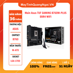 Main Asus TUF GAMING B760M-PLUS DDR4 WIFI