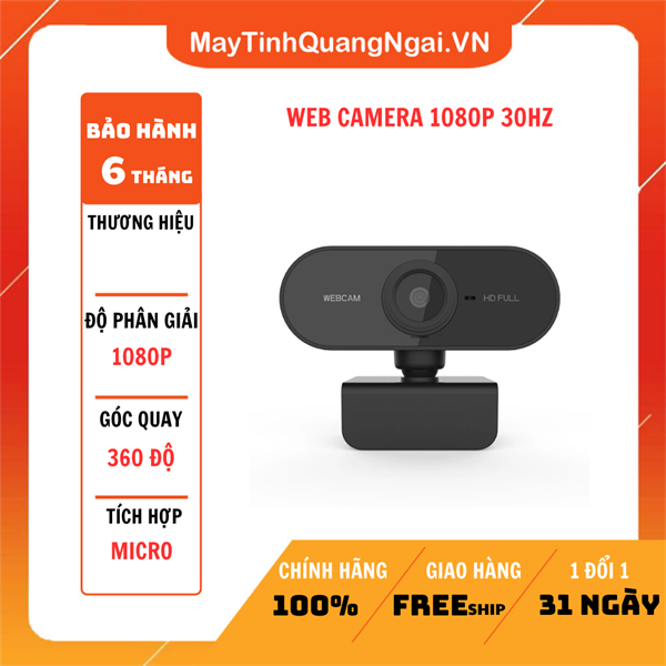 WEB CAMERA 1080P 30HZ