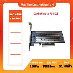 Card NVMe to PCIE X8
