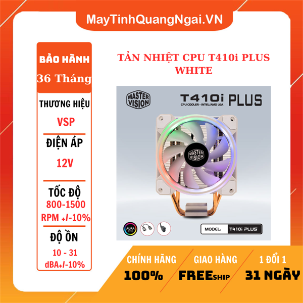 TẢN NHIỆT CPU T410i PLUS WHITE