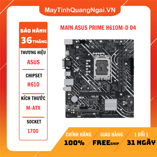 MAIN ASUS PRIME H610M-D D4