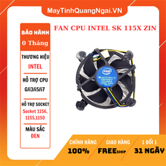 FAN CPU INTEL SK 115X ZIN