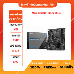 Main MSI H610M-S DDR4