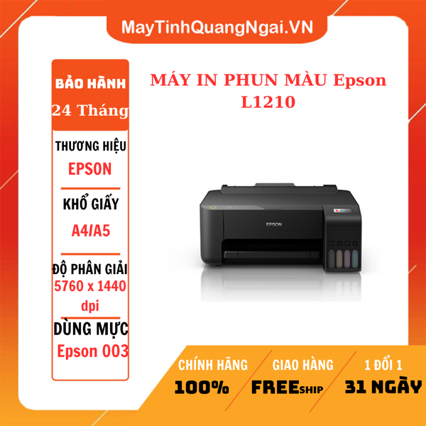 MÁY IN PHUN MÀU Epson L1210