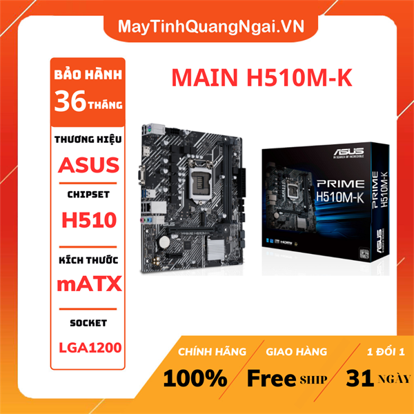 MAIN ASUS H510M-K PRIME R 2.0 DDR4