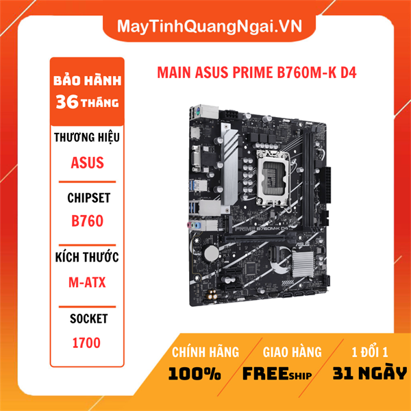 MAIN ASUS PRIME B760M-K D4