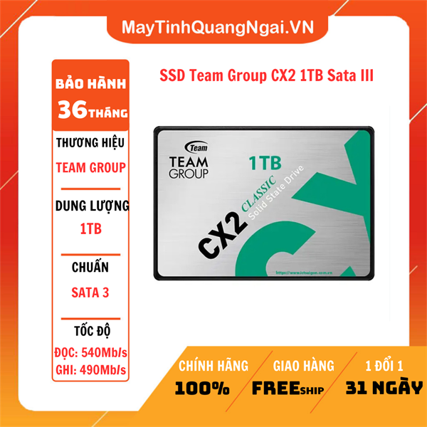 SSD Team Group CX2 1TB Sata III