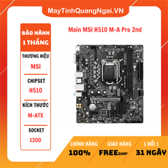 Main MSI H510 M-A Pro 2nd