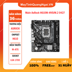 Main AsRock H610M-HVS/M.2 0427