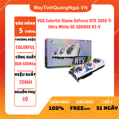 VGA Colorful IGame GeForce RTX 3060 Ti Ultra White OC GDDR6X V2-V
