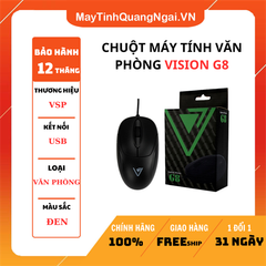 CHUỘT MÁY TÍNH VĂN PHÒNG VISION G8