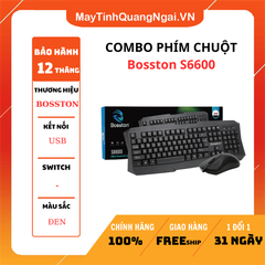 COMBO PHÍM CHUỘT Bosston S6600